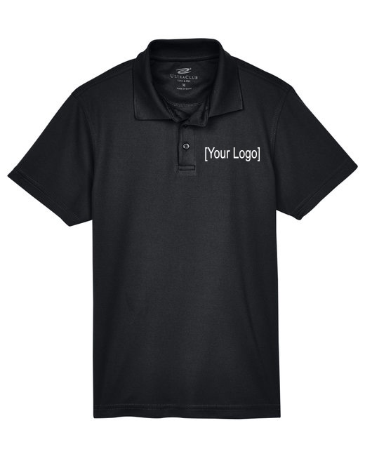 Dry Mesh Piqué Polo with logo - Cater 2U Embroidery